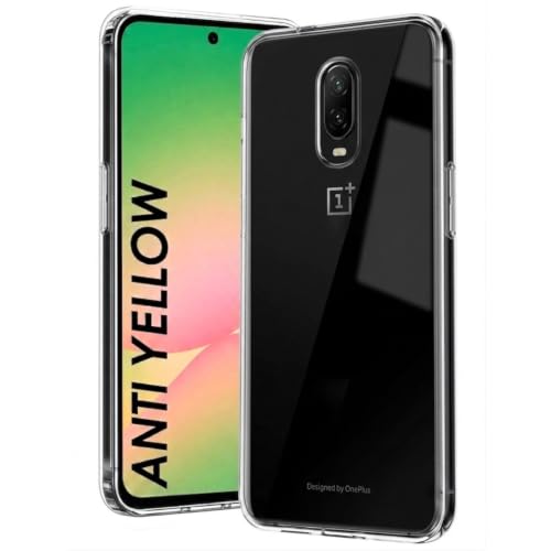 Image of DIZORO Compatible with Oneplus 6T / Oneplus 7 5G Back Cover Case Clear,[ Anti Yellow ][Military Grade Protection] Hard PC Back Cover Transparent