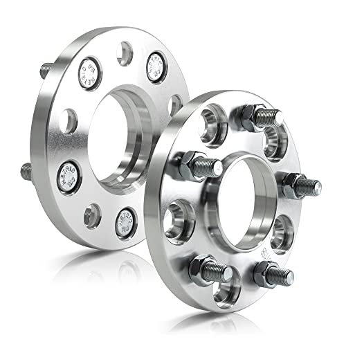 2 Pieces 0.59" 15Mm Custom Hub Centric Wheel Spacers Adapters Bolt Pattern 5X120 To 5X120 Center Bore 66.9Mm Compatible For New Camaro Malibu Lacrosse Regal Cts Xts Equionx #TOP1