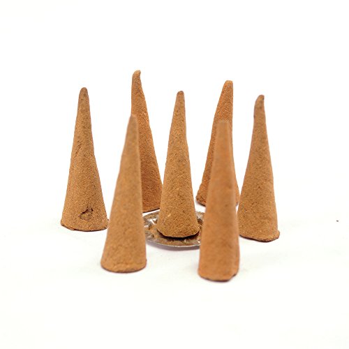 Ikshvaku Nag Champa Incense Cones 25 Cones Box | Unique 2 Inches Long #TOP1
