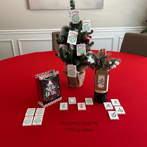 Imán Decorativo Mahjong Set de 4 Piezas miniatura 2