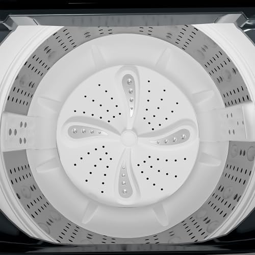 Image of Godrej 8 Kg 5 Star AI Powered, Inbuilt Heater, Fills Tub At ~0 Water Pressure, Fully Automatic Top Load Washing Machine (WTEON ADAC 80 5.0 FEFH GLGR, Glacial Grey)