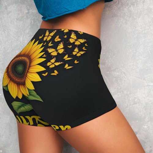 Women Girls Booty-Lifting Athletic Shorts for Jogging Yoga 2025 Summer Shorts4