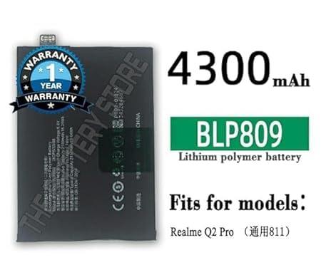 Image of Original BLP809 Battery for Realme GT Master RMX3363, RMX3360 Battery with 1 Year Warranty**** (R000147)