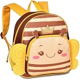 Mochila infantil, abelha, para crianca carregar materiais escolares,colorida