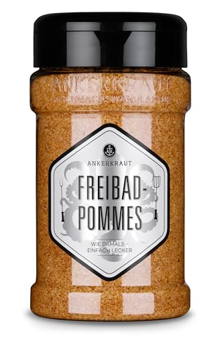 Ankerkraut Freibad Pommes, Mischung würzender Zutaten für Pommes Frites wie vom Freibad-Kiosk,...