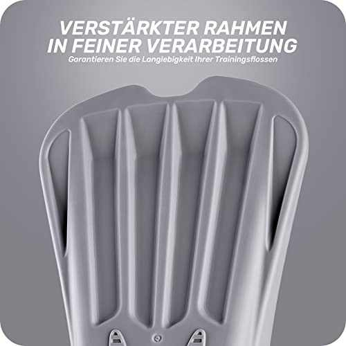 Capas Swim Training Fins Comfortable Silicone Lap Swimming Short Blade Floating Flippers With Mesh Bag For Kids Adult Men Women Build Leg Strength #TOP2