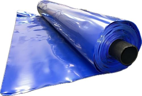 Farm Plastic Supply - 20 Mil Concrete Vapor Barrier - Thick Plastic Sheet for Floor Underlayment Radon Gas Barrier EVOH Plastic Sheeting Crawl Space Vapor Barrier Gas Barrier (12 x 10)