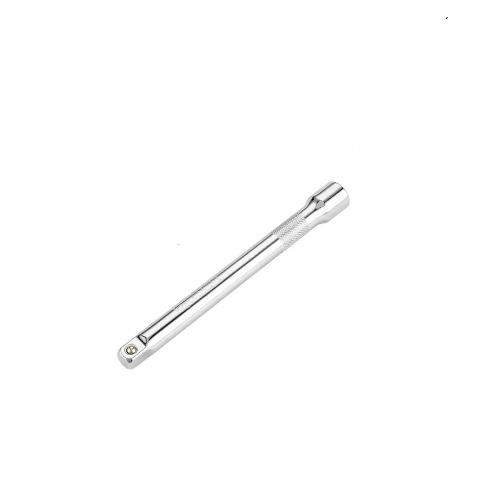 Xctdsvah One Color Flexible Socket Extension 1/4" 3/8" 1/2" Socket Ratchet Wrench Extension Bar 50/75/100/125/150/250Mm Long Steering Sleeve Connecting Rod Accessories(1-2 5Inch-125Mm)