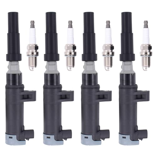 Zündspule Zündkerze für Duster Logan MCV Sandero Clio 3 Megane 2 Espace 4 Grand Scenic 3 Laguna 2 Grandtour Laguna 3 Kangoo Megane 3 Clio 2 Modus Scenic 2 Trafic 2 Thalia Vel Satis Fluence Avantime