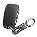 Alegender Hand Sew Leather Key Fob Cover Case Protector Holder Skin for 2017 2018 Chevy 2019 2020 2021 2022 Chevrolet Trailblazer Equinox Malibu Camaro Cruze Traverse Blazer 5 Buttons