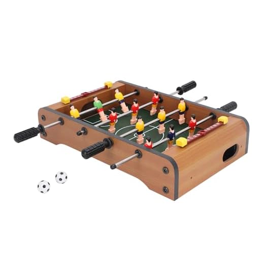 Alomejor Juego Interactivo de Futbolín para Niños con 4 Filas, Juego de Futbolín de Tamaño Portátil para Jugar en Casa