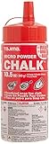 TAJIMA Micro Chalk - Red 10.5 oz (300g) Ultra-Fine Snap-Line Chalk with Durable Bottle & Easy-Fill Nozzle - PLC2-R300