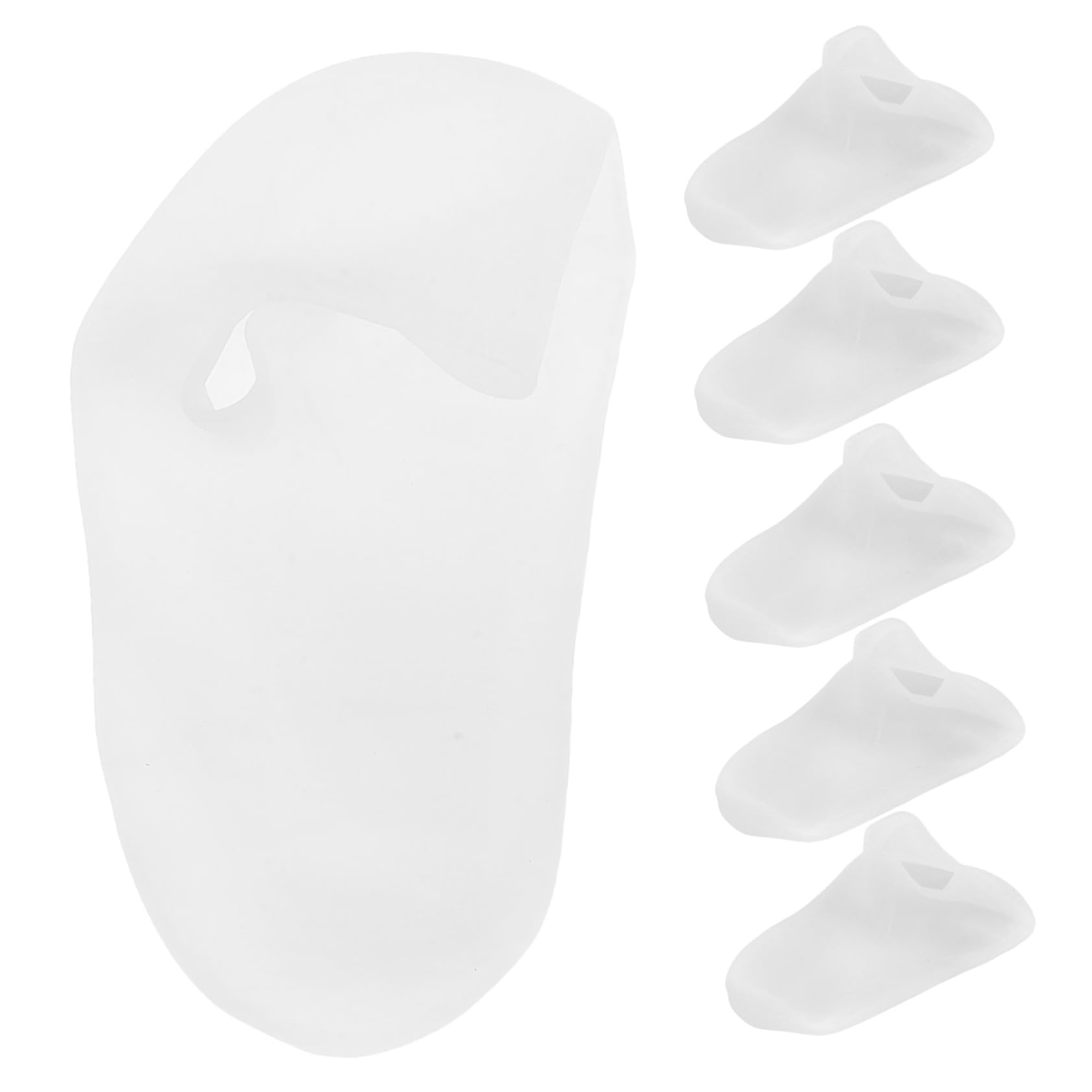 Healeved 3 Pairs Silicone Foot Covers Waterproof Gel Socks for Foot Care Moisturizing and Softening for Dry Cracked Feet Protection Women' Foot Care Supplies