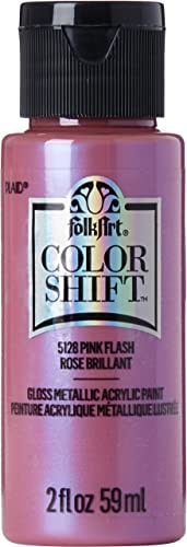 Image of FolkArt Color Shift Acrylic Paint in Assorted Colors (2 ounce), Pink Flash