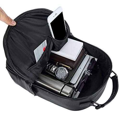 Mochila em formato de caveira 3D TENDYCOCOCO, bolsa de ombro com rebite gótico, realista, esqueleto