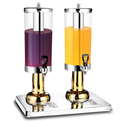 XLTEAM Self-Service Drinks Machine, Beverage Dispensing Machine, Commercial Cold Drink Machine, with Centre Ice Core, Thickened and Stable Base, for Restaurant, Home, Hotel, Party