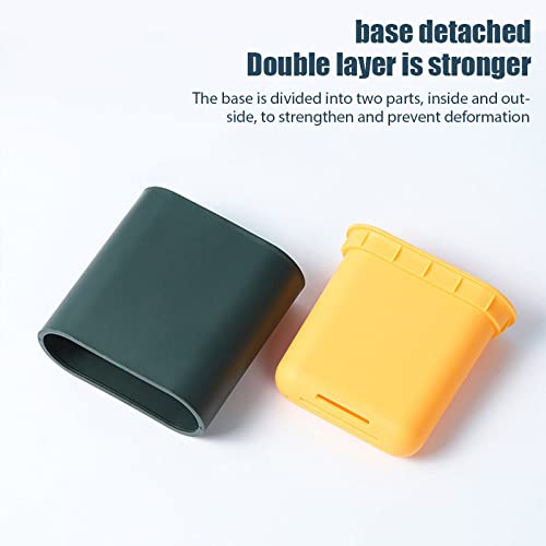 Brosse de toilette avec base silicone et support séchage rapide 002 - 6