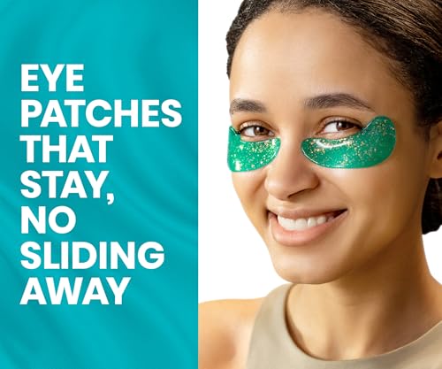 Stylia Under Eye Patches for Puffy Eyes and Dark Circles (30 Pairs) - Marine Collagen Under Eye Mask with Vitamin C, Hyaluronic Acid, Pearl Extract - Eye Masks for Dark Circles and Puffiness - Image 5