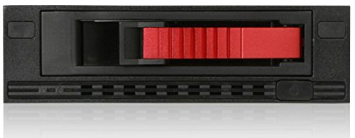 Butch and Harold iStarUSA 1x5.25 SATA Mobile Rack rojo miniatura 1