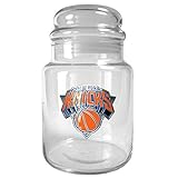 NBA 31-Ounce Glass Candy Jar - Primary Logo
