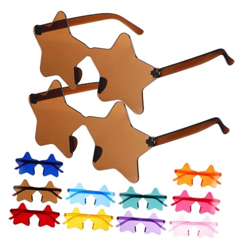 Lunettes de soleil forme étoile accessoires ludiques à distribuer aux invités d'un anniversaire