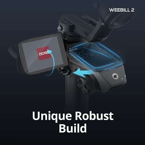 Image of ZHIYUN Weebill 2 SE, 3-Axis Handheld Gimbal Stabilizer for DSLR Mirrorless Cameras for Sony Nikon Canon Panasonic Lumix BMPPC 6K, Double Tripod, Foldable Full-Color Touchscreen