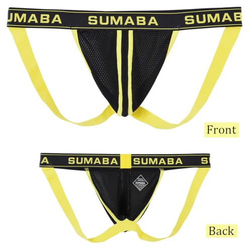 Men's Jock Strap,Mesh Jockstrsp for Athletic Supporte,Low Rise Jock Sports Underwear2
