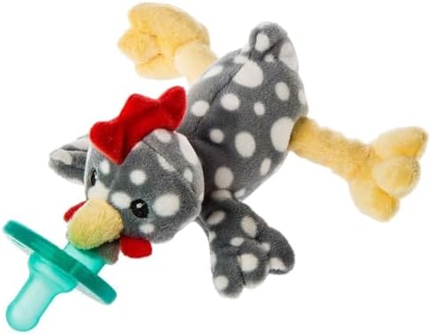 Mary Meyer WubbaNub Infant Pacifier, 6-Inches, Rocky Chicken