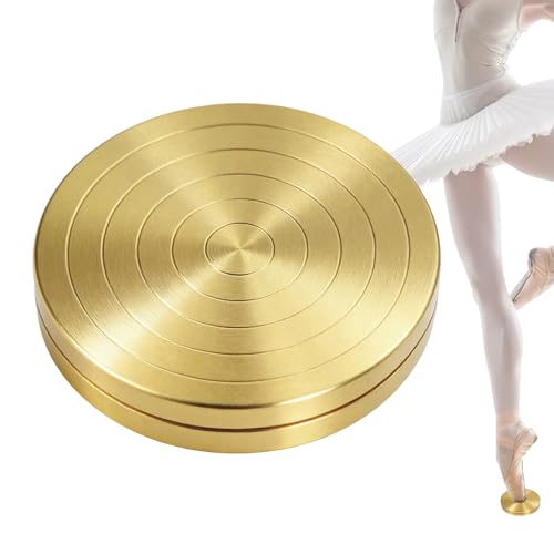 Disco Girevole per Balletto in Metallo - Pirouette e Attrezzo per Allenare l'Equilibrio,Disco Per Allenamento 'Equilibrio - Per Bambini, Adulti, Ragazze, Ginnaste e