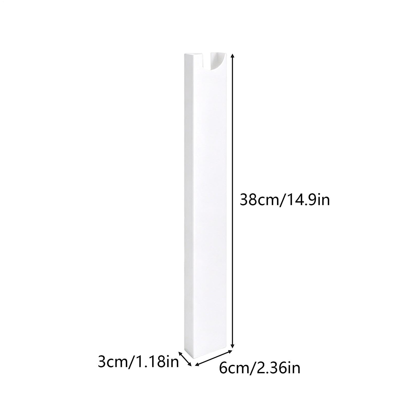 Canaleta Para Cables,Magnético Vertical Sin Taladro 37,8 Cm Bajo Escritorio,Organizador de Cables para Escritorio | Para Dormitorio Sala De Estudio Hogar Apartamento Residencia Universitaria Oficina