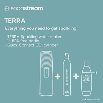 SodaStream Make Terra Sparkling Water : Amazon.com.be: Home & Kitchen