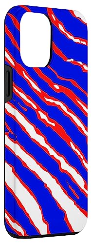 Iphone 12 Pro Max Buffalo Ny City Red White Blue Crazy Zebra Stripe 90S Retro Case #TOP2