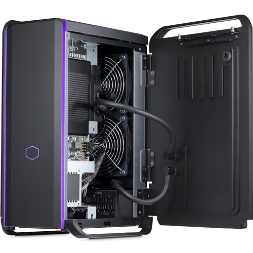 Cooler Master Cooling X PC-Desktop – Wassergekühltes PC – Gehäuse + AMD Ryzen 9 7950X3D CPU + NVIDIA GeForce RTX 4080 GPU Loop, 64 GB DDR5 DRAM, 4 TB PCIe 4.0 M.2, 80 PLUS Gold, Wi-Fi 6E – Win 11 Pro – Bild 3