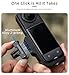 AILENICE 360 X4 L-Type Vertical-Horizontal Mount with Magnetic Adapter for Insta360 X4 Quick Release Mount Adapter (Additional Magnetic Adapter)