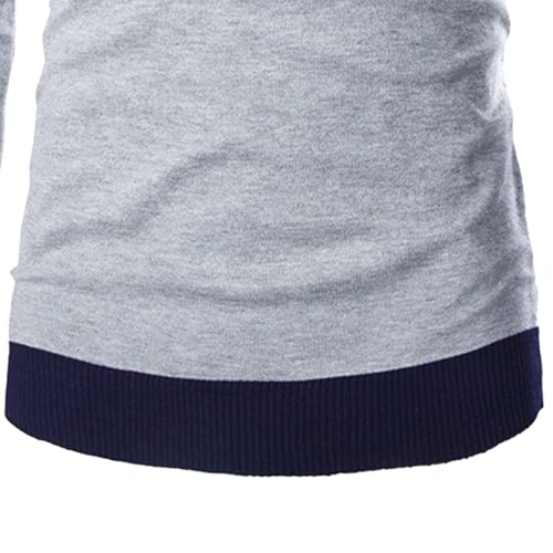 Men's Retro Argyle Casual Sweater Loose Crewneck Long Sleeve Pullover Spring Striped Knitted Sweaters2