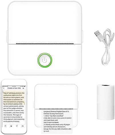 Pocket Printer (Upgraded), Inkless Sticky Note Printer Blue Tooth - View #8