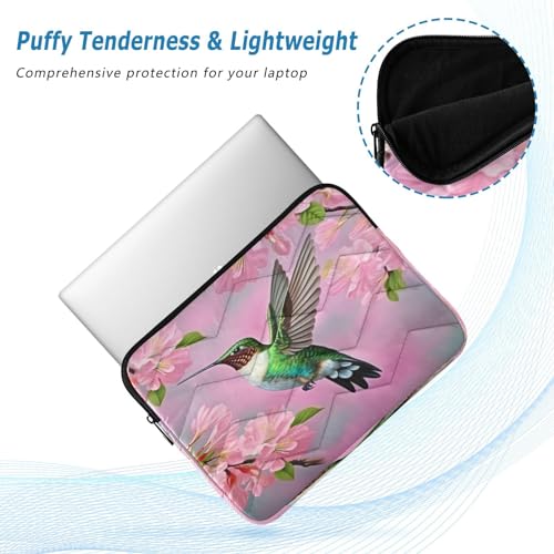 Funda para portátil Hummingbird y Cherry Blossom 13-14 pulgadas miniatura 5
