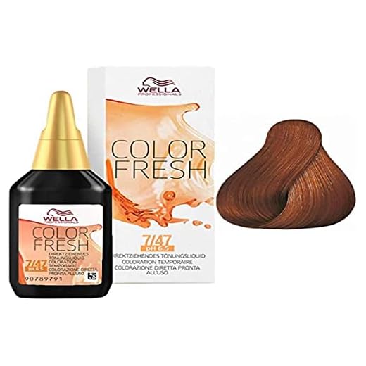 Wella Color Fresh 7/47 mi.blo.röd-brun 75 ml
