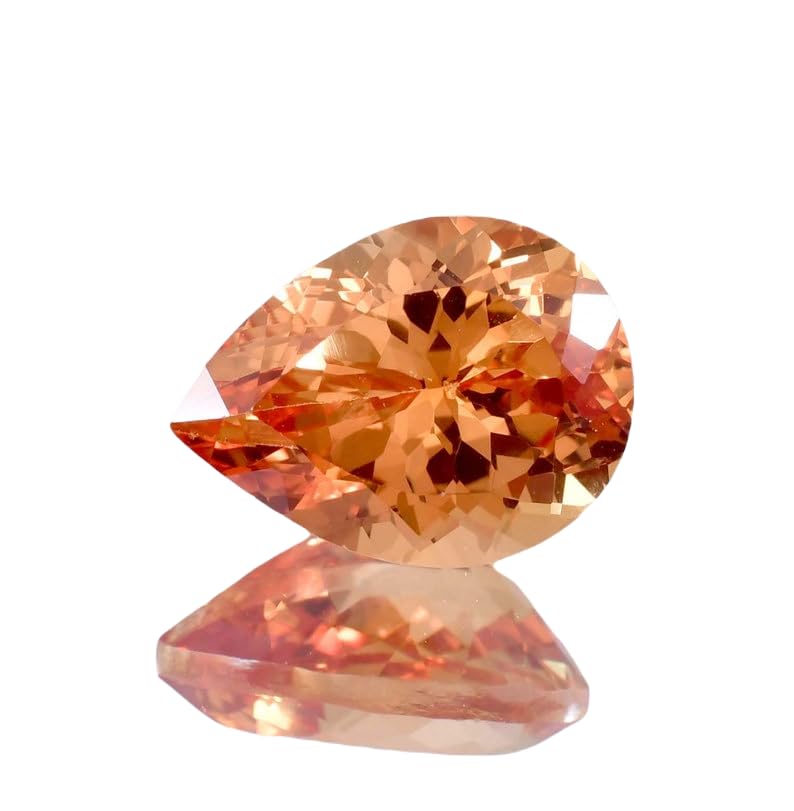 Saphir Padparadscha naturel 16x12mm idéal pour créer votre bague de fiançailles