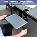 VIVO Clamp-on 12 x 9 inch Rotating Laptop Tray, Extra Sturdy Single Desk Swivel Clamp, Ergonomic Typing, Black, MOUNT-LAP1CB