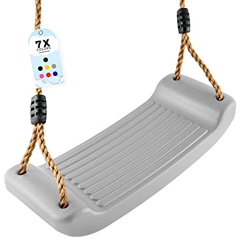 GO!elements Balançoire de Jardin, pour Enfants, montable à l'intérieur et à l'extérieur, dotée d’Un siège à Bascule, Hauteur réglable, antidérapant, Couleur:...