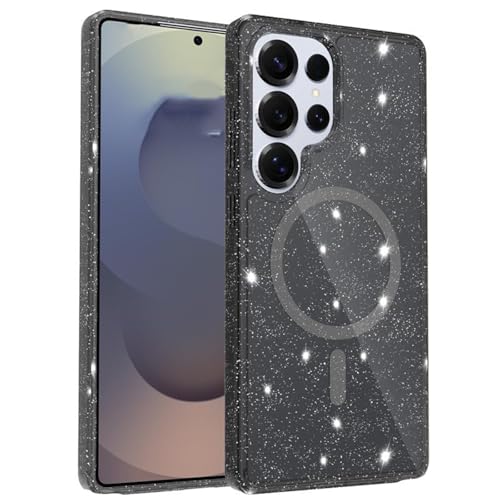 Coque Samsung S26 antichoc noire étui magnétique béquille chargeur induction