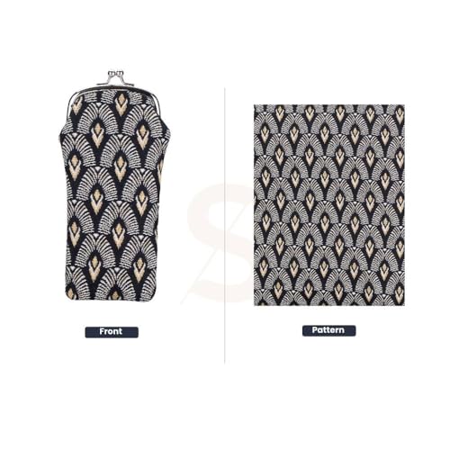 Image of Signare Tapestry Glasses Case for Women Eyeglass Case with Fashion Pattern Design