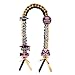JIZWPOOM Class of 2026 Graduation Lei,Graduation Black & Gold Leis Ribbon with Accessories,Congrats Great Graduation Gifts for Woman Man Him Her Graduate Gift