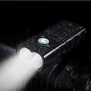 MrFlying 15000 lumen, USB oplaadbaar, IP4 waterdicht, 3 knippermodi