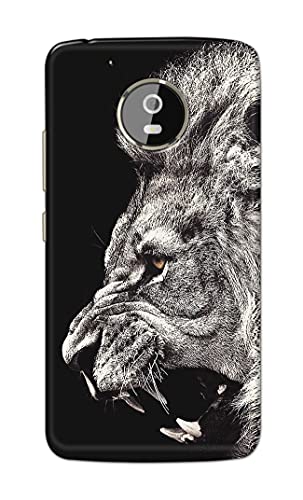 Image of Roaring Lion Hard Back Case Cover for Motorola Moto G5 Plus (5.2 inch), XT1684, XT1685, XT1687 Back Cover -(J5) VNS2225