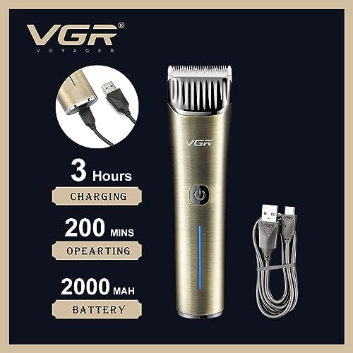 VGR V-669 Charging and Battery Information