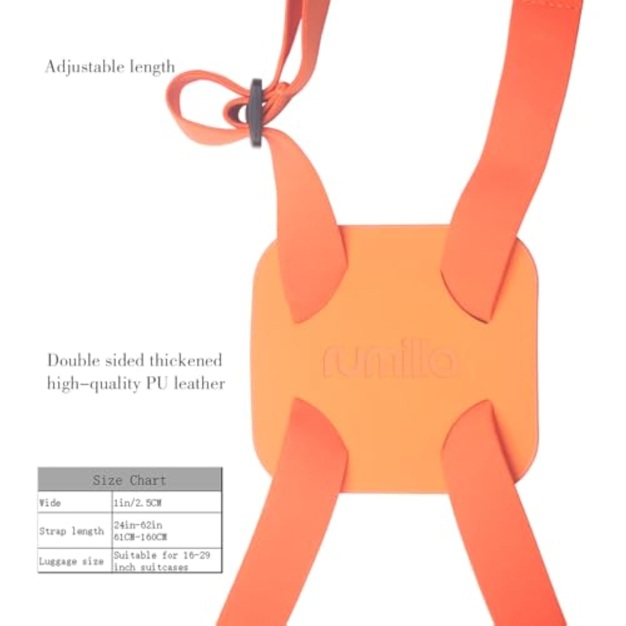 Adjustable Luggage Straps, Elastic Travel Belt