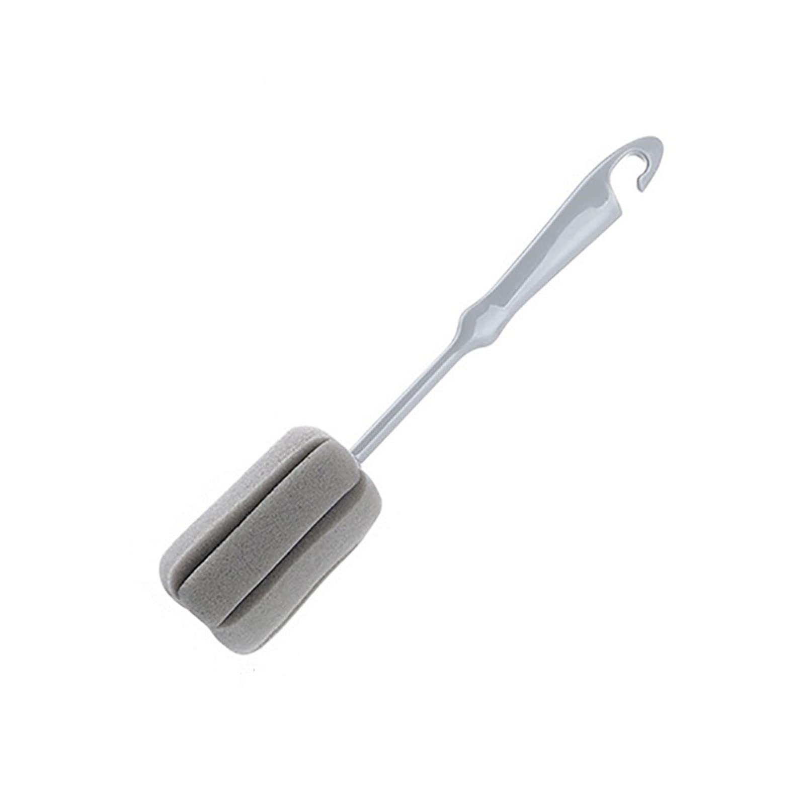 Cepillo de Limpieza de Tazas, Mango Largo, Esponja de Limpieza de Botellas, Limpiador de Tazas de Vino de Leche, Taza de café de Vidrio para el hogar, Cepillo para Tetera