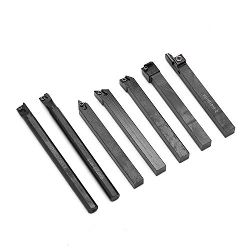 Barre d'alésage de 10mm avec 7 inserts carbure pour tour